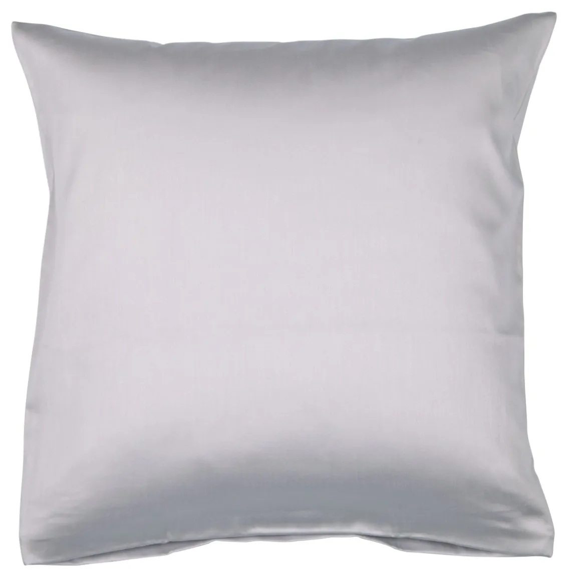 Janine Colors Mako-Satin Kissenbezug Platin 40 x 40 cm