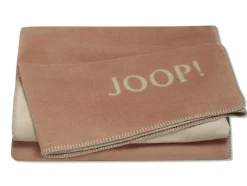 Joop! Wohndecke Cotton Kupfer-Sand 150 x 200 cm