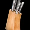Justinus 6-tlg Messerblock New Steel Design