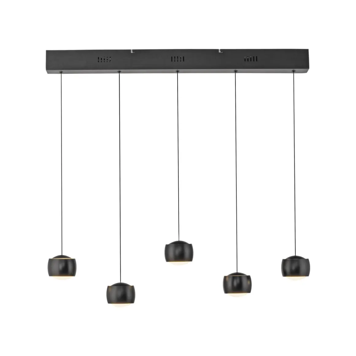 JUST LIGHT. 5-flg LED Pendellampe Ballini