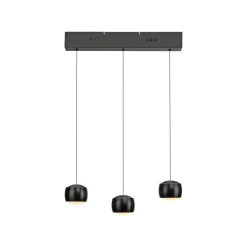 JUST LIGHT. 3-flg LED Pendellampe Ballini