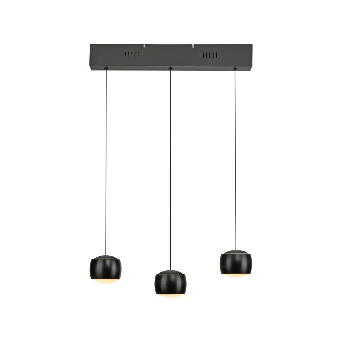 JUST LIGHT. 3-flg LED Pendellampe Ballini
