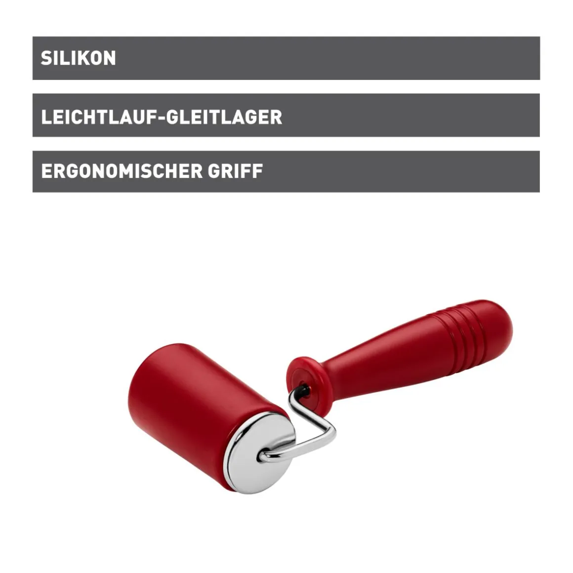 Kaiser Backform-Roller KAISERflex Red 6,5 cm