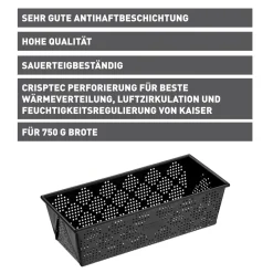 Kaiser Brotform Inspiration perforiert 25cm