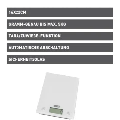 Kaiser digitale Küchenwaage Inspiration