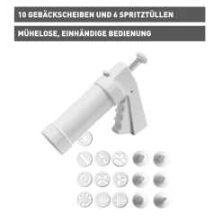 Kaiser Gebäckpresse inkl. 10 Formscheiben
