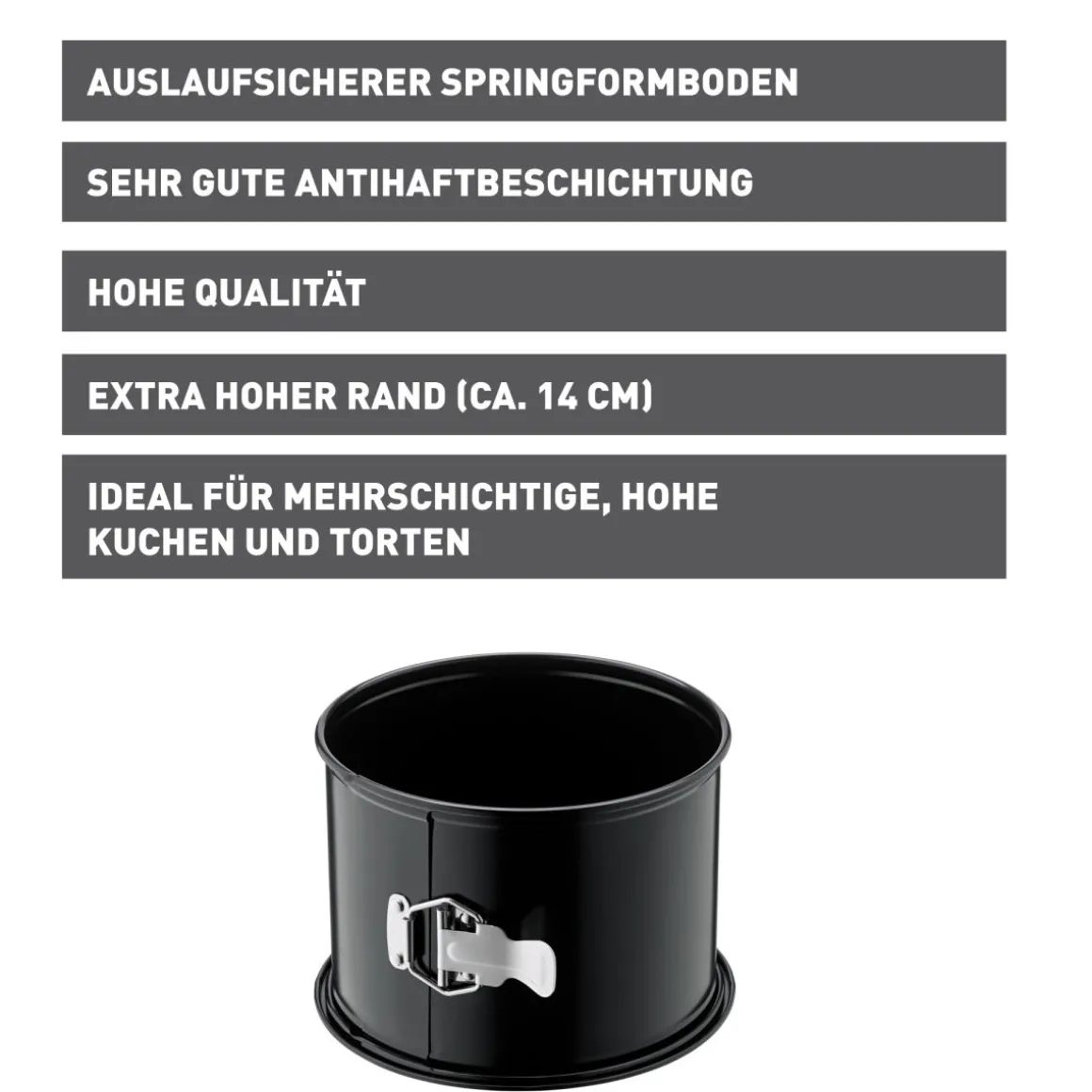 Kaiser Springform Inspiration mit hohem Rand Ø 20 cm