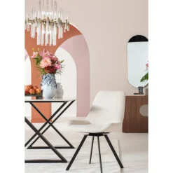 KARE Drehstuhl Baron Beige