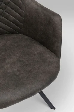 KARE Drehstuhl Coco Grau