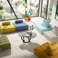 KARE 1-Sitzer Sofa Portofino Gelb