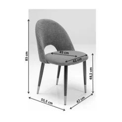 KARE Stuhl Hudson Beige