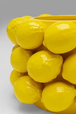 KARE Vase Lemon Juice Gelb