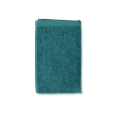 kela GĂ€stetuch Ladessa petrol 30 x 50 cm