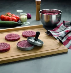 kela Hamburgerpresse antihaft Buffalo Aluguss