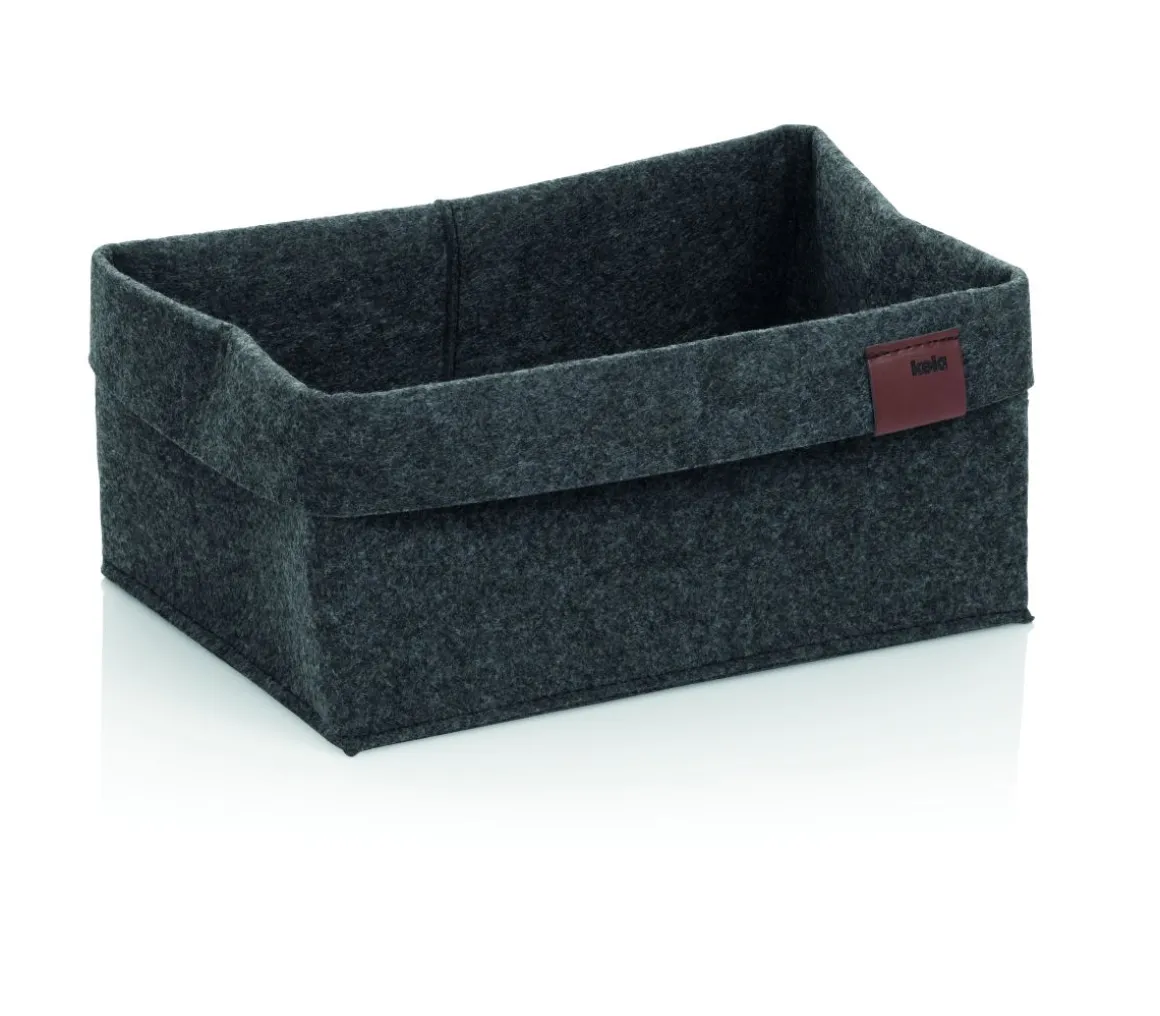 kela Korb 26x19x12cm dunkelgrau Fay