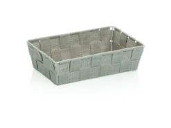 kela Korb 23x15x6cm silbergrau Alvaro