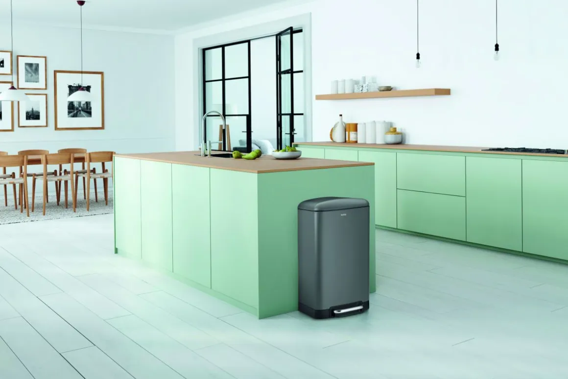 kela Treteimer 30L grau matt Davino