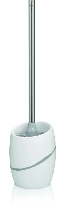 kela WC Garnitur Talus Weiß Ø 11cm