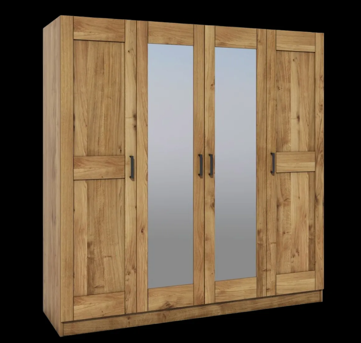 Kleiderschrank Toni 4 Türen