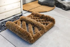 Kokosmatte Coco Brush natur 40x60