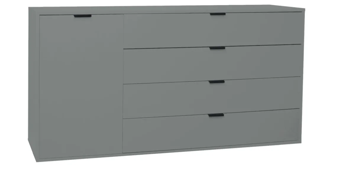 Kommode Bonnie Pinie Green 168 x 87 cm