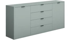Kommode Bonnie Pinie Green 178 x 87 cm