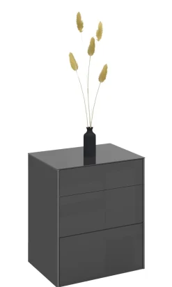 Kommode Colors Anthrazit 52 x 89 cm