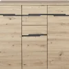 Kommode Memphis Artisan Eiche 120 x 107 cm