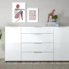 Kommode Santorin Weiß 180 x 99 cm