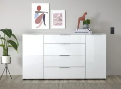Kommode Santorin WeiĂ 180 x 99 cm