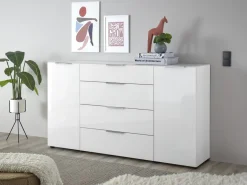 Kommode Santorin Weiß 180 x 99 cm