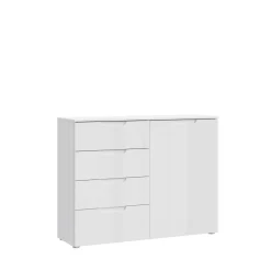 Kommode Sienna Weiß 110 x 85 cm