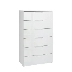 Kommode Sienna Weiß 70 x 117 cm
