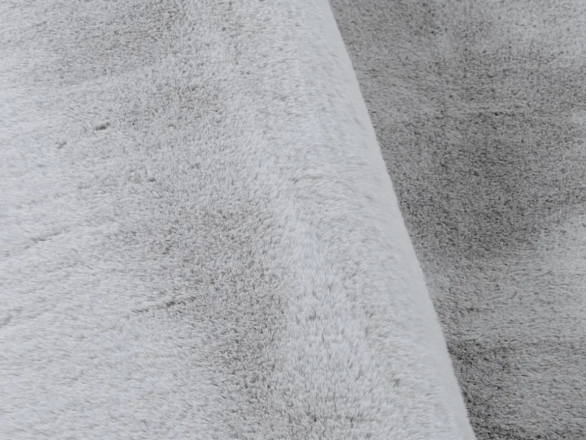 Kunstfell Rabia Soft Grau 67 x 130 cm
