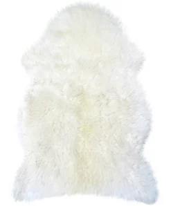 Lammfell Naturweiß 130 cm