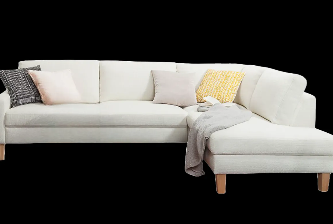 Lascondo Ecksofa Calama 2.0 Elephant