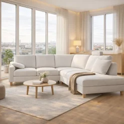 Lascondo Ecksofa Calama 2.0 Feincord Olive
