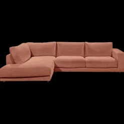 Lascondo Ecksofa Hagerstown 2.0 Cord rusty