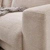 Lascondo Ecksofa Hagerstown 2.0 Cord Snow