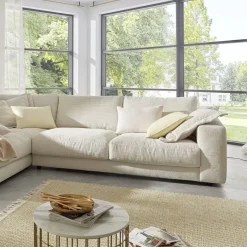 Lascondo Ecksofa Hagerstown 2.0 Cord Snow