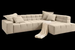 Lascondo Ecksofa Oakland Feincord Sand