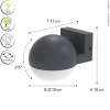 LED Außenwandlampe Looma