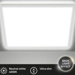 LED Deckenlampe Halo 30 x 30 cm