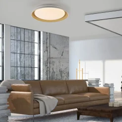 LED Deckenlampe Sati Messingfarben