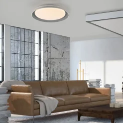 LED Deckenlampe Sati Silber