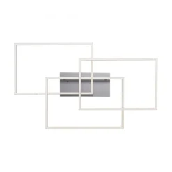 LED 3-flg Deckenleuchte Iven 82 x 50 cm