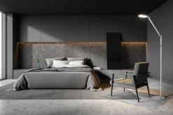 LED 1-flg Stehleuchte Regina Alu