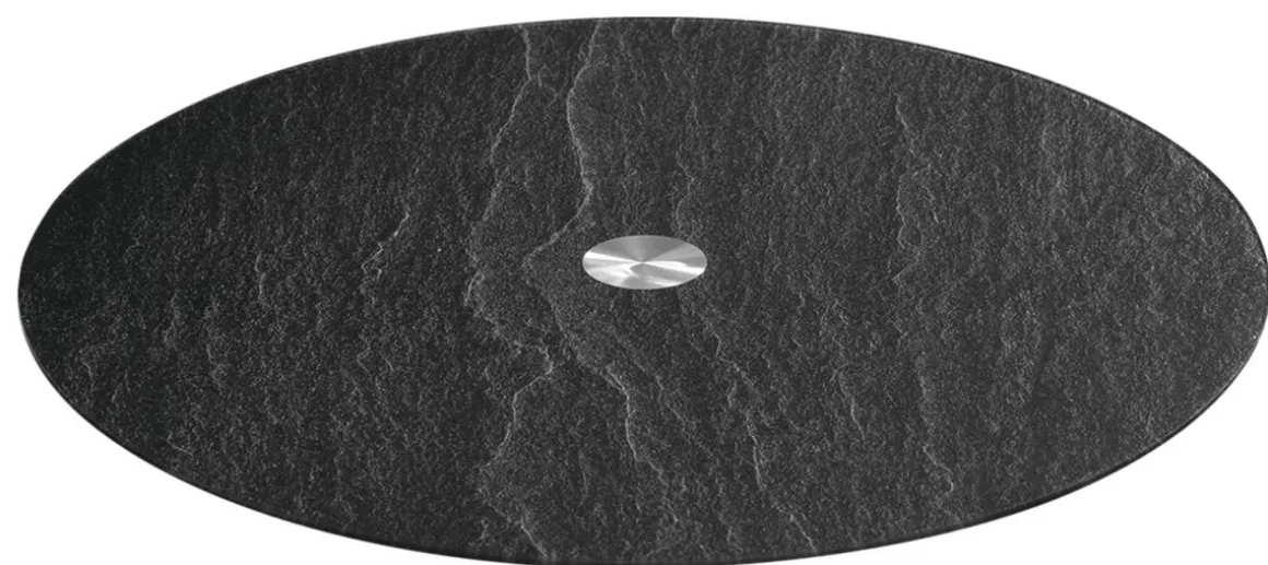 Leonardo Servierplatte Turn Schieferoptik 33 cm