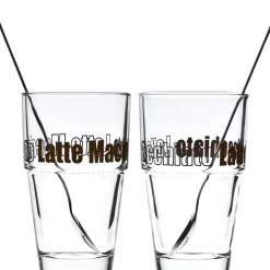Leonardo 4tlg. Latte Macchiato Set Solo