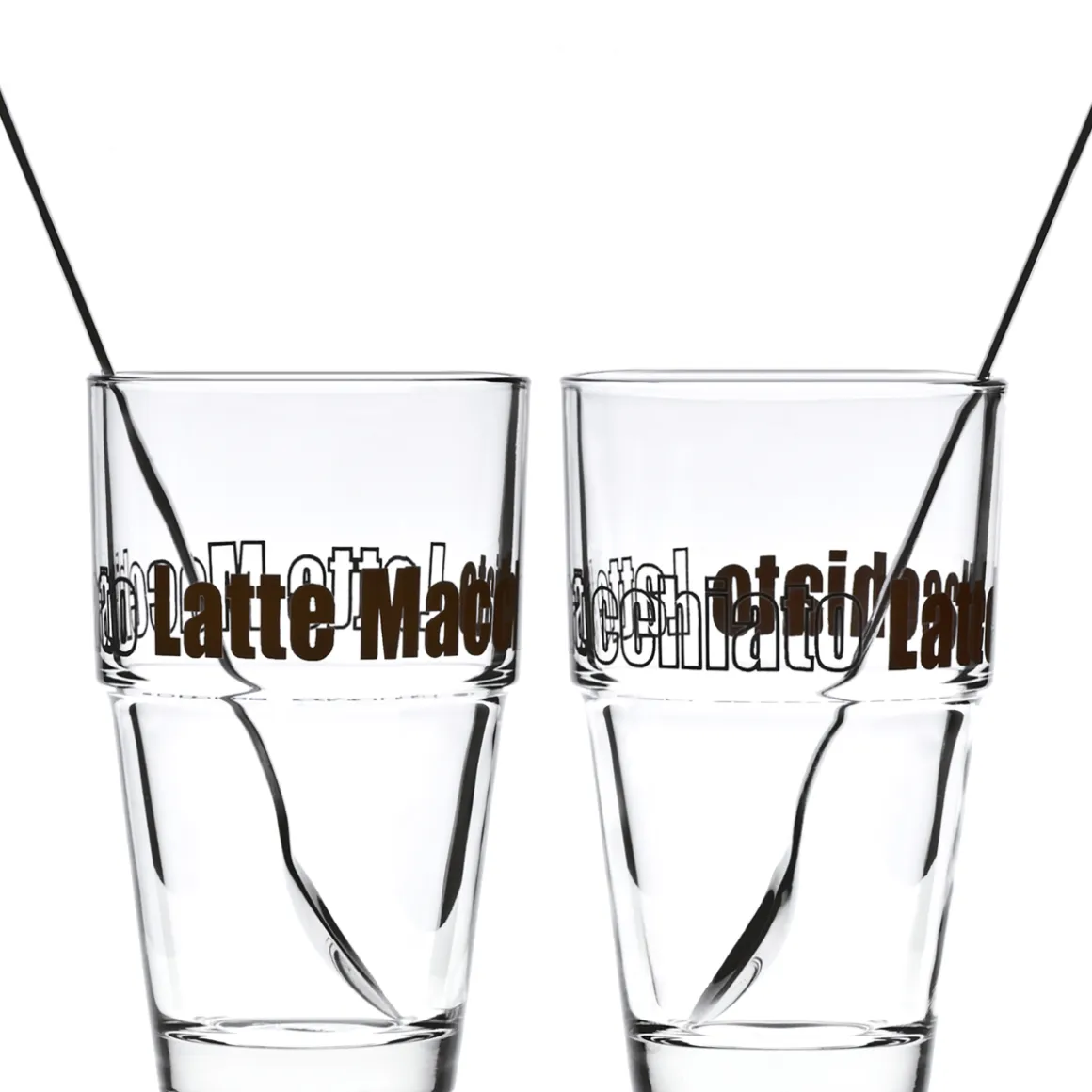 Leonardo 4tlg. Latte Macchiato Set Solo